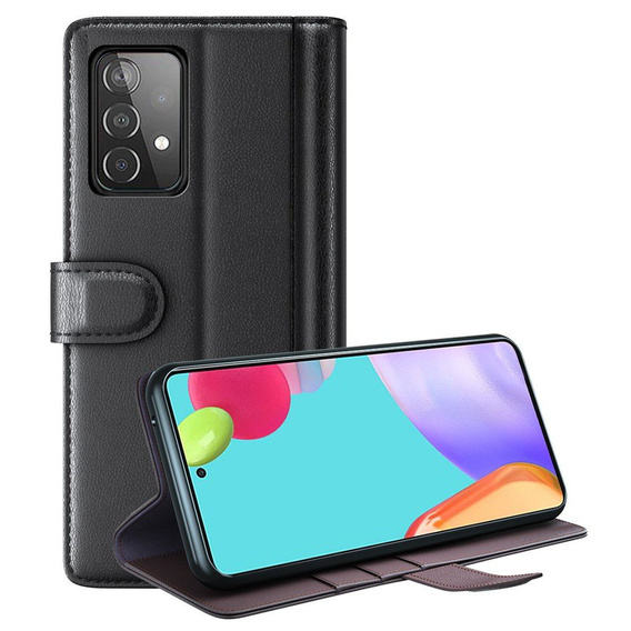 Flipové puzdro pre Samsung Galaxy A52 / A52s, Split Leather, modré