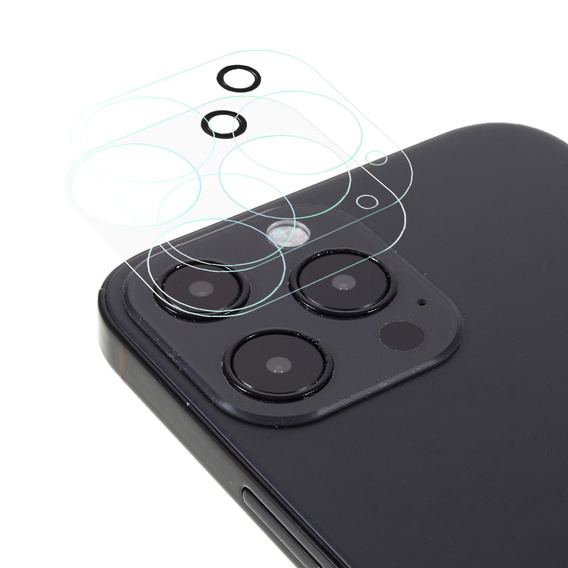 2x tvrdené sklo ERBORD na kameru iPhone 13 Pro