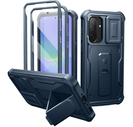 Obrnené puzdro pre Samsung Galaxy A36 5G, Dexnor Full Body (Two Frames), modré