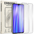 2x tvrdené sklo pre Xiaomi Redmi Note 8 Pro, ERBORD 9H Hard Glass na displeji