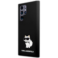Silikónový obal Karl Lagerfeld Choupette pre Samsung Galaxy S24 Ultra