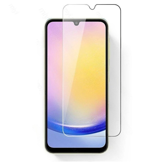 Klapkové puzdro pre Samsung Galaxy A25 5G, Butterfly Flower, modré + 9H sklo  