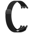 Milánsky náramok s puzdrom pre Xiaomi Smart Band 10 / 9 / 8, čierny