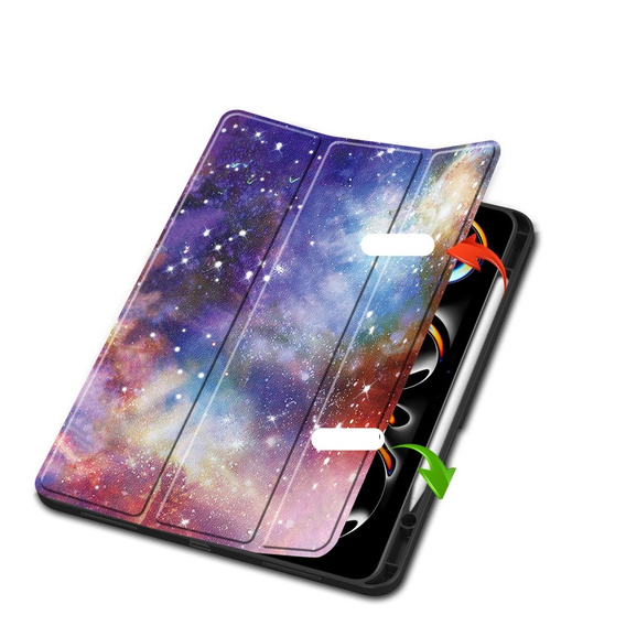 Puzdro pre iPad Pro 13" 2024 (7 gen.), Smartcase, galaxy
