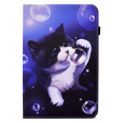 Obal na mobil pre Samsung Galaxy Tab A9 X110 / X115, bubble cat