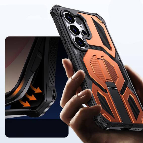 Ochranné puzdro kompatibilné s MagSafe so stojanom pre Samsung Galaxy S26 Ultra