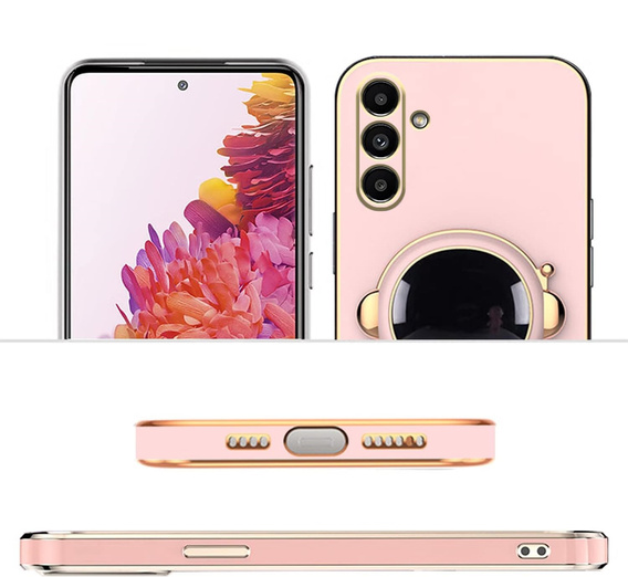 Obal na mobil pre Samsung Galaxy A56 5G, Astronaut, ružové