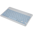 Puzdro + klávesnica Samsung Galaxy Tab S7 T870/T875 / S8, Pen Slot, modré