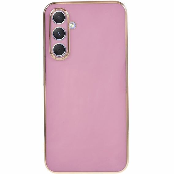 Puzdro pre Samsung Galaxy S24, Glamour CamShield, fialové