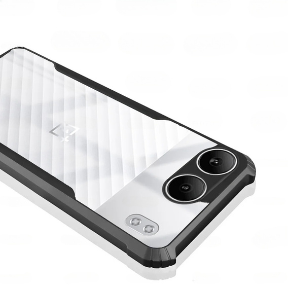 Obal na mobil pre OnePlus Nord 4, AntiDrop Hybrid, čierne