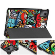 Puzdro pre Lenovo Tab M11, Smartcase, graffiti