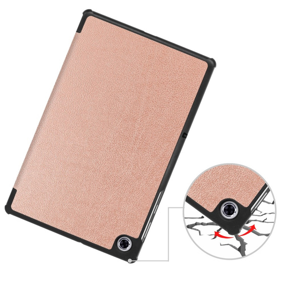 Puzdro pre Lenovo Tab M10 Plus TB-X606F, Smartcase, ružové rose gold