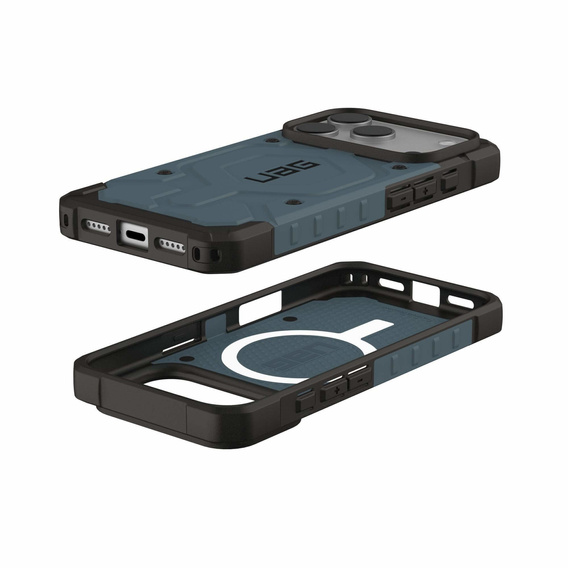 Puzdro Urban Armor Gear pre iPhone 17 Pro Max, Pathfinder MagSafe, Cloud Blue