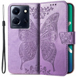 Klapkové puzdro pre Infinix Note 30 5G, Butterfly, fialové