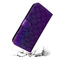 Klapkové puzdro pre Oppo A17, Wallet mandala, fialové