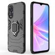 Obal na mobil pre Oppo A78 5G, Kickstand Ring, čierne