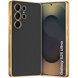 Puzdro pre Samsung Galaxy S25 Ultra, GKK Leather, čierne