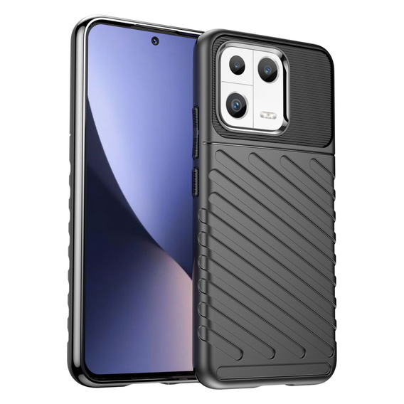 Obal na mobil pre Xiaomi 13, Thunder, čierne