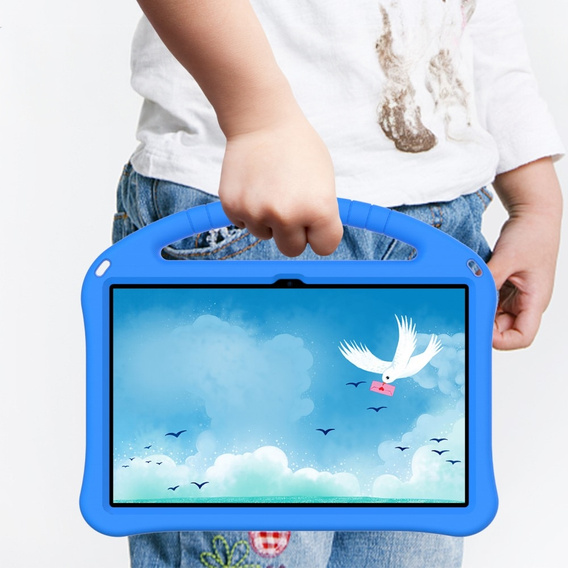 Detské puzdro pre Lenovo Tab P11 Pro Gen 2, detské puzdro s rukoväťou, ružové