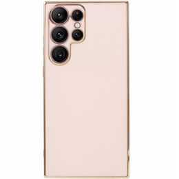 Puzdro pre Samsung Galaxy S24 Ultra, Glamour CamShield, ružové