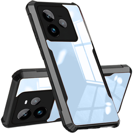 Obal na mobil pre Realme GT 7 / 7T, AntiDrop Hybrid, čierne