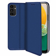 Puzdro pre Samsung Galaxy A54 5G, Smart Magnet, tmavomodré + 9H sklo