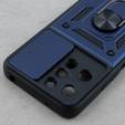 Obal na mobil pre Xiaomi Redmi 12, CamShield Slide, námornícky modrý