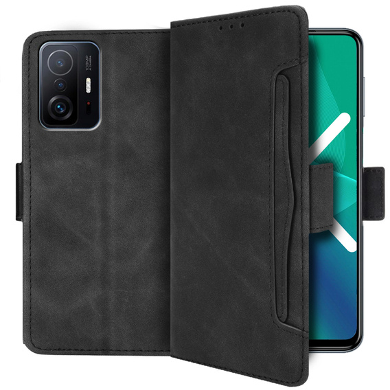 Klapkové puzdro pre Xiaomi 11T / 11T Pro, Card Slot, čierne