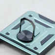 Pancierované obal na mobil pre Samsung Galaxy Z Flip5 5G, Nox Case Ring, zelený
