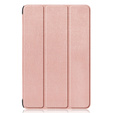 Puzdro pre Samsung Galaxy Tab S9 FE+ Plus, Smartcase s priestorom pre stylus, ružové rose gold