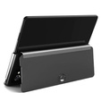 Obal na mobil pre Samsung Galaxy Z Fold 2 5G, Clear View, čierne