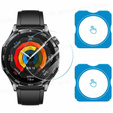 2x ERBORD tvrdené sklo pre Huawei Watch GT 5 46mm, s montážnym rámom