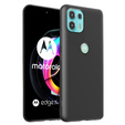 Obal na mobil pre Motorola Edge 20 Lite, Silicone Lite, čierne