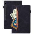Puzdro pre Samsung Galaxy Tab S10 FE+ Plus, Classic, s priestorom pre stylus, čierne