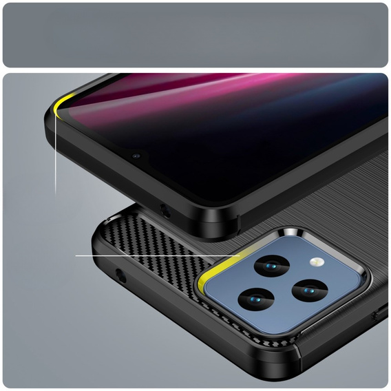 Obal na mobil pre T Phone 5G, Carbon, čierne