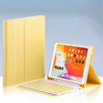 Puzdro + klávesnica iPad 10.2 2019 / 2020 / 2021, žlté
