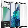 2x tvrdené sklo pre Samsung Galaxy S20 FE, ERBORD 3D pre celý displej