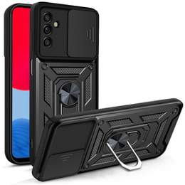 Obal na mobil pre Samsung Galaxy A04S / A13 5G, CamShield Slide, čierne