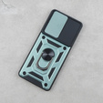 Obal na mobil pre Motorola Edge 40, CamShield Slide, zelené