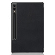 Puzdro pre Samsung Galaxy Tab S9 FE+ Plus, Smartcase s priestorom pre stylus, čierne