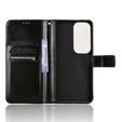Klapkové puzdro pre Vivo Y19s, Crazy Horse Wallet, čierne