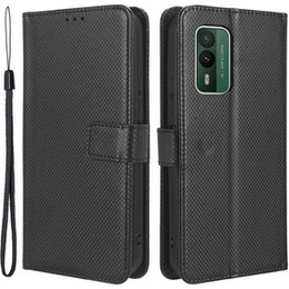 Klapkové puzdro pre Nokia Nokia XR21, Wallet Smart Magnet, čierne