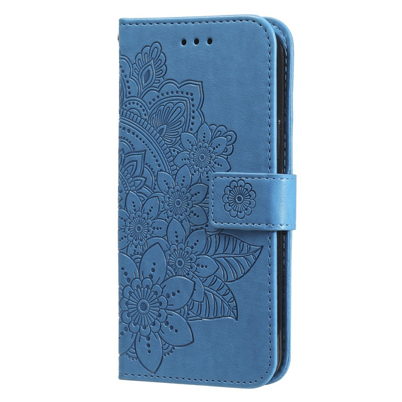 Klapkové puzdro pre Samsung Galaxy A54 5G, Mandala Flower, modré