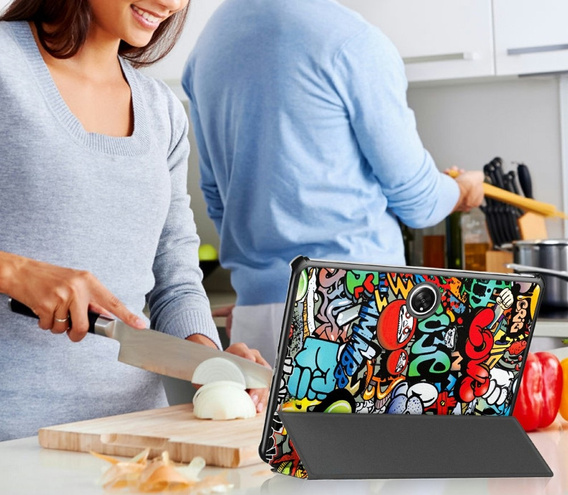 Puzdro pre OnePlus Pad, Smartcase, graffiti