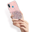 Obal na mobil pre Samsung Galaxy A11 / M11, Glittery, ružové
