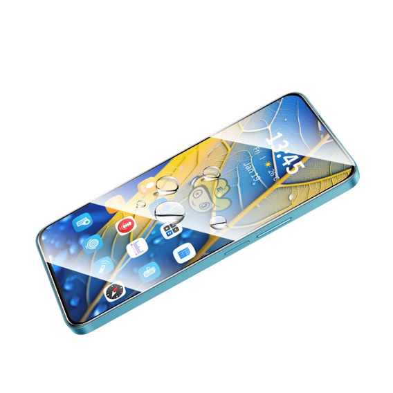 ENKAY Tvrdené sklo pre Samsung Galaxy S22 / S23, čierne