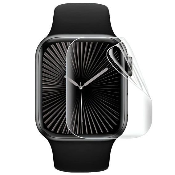 3x ERBORD Hydrogélová fólia pre Apple Watch 10/11 46mm