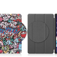 Puzdro pre Lenovo Tab P11 Pro Gen 2 TB132FU TB132XU 11.2", s chlopňou, graffiti