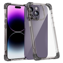 Puzdro pre iPhone 14 Pro Max, ERBORD CornerShield, čierne