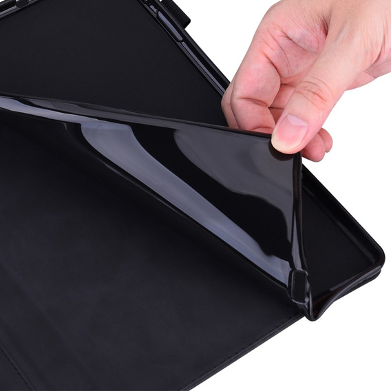 Puzdro pre Xiaomi Redmi Pad SE 8.7, Classic, s priestorom pre stylus, čierne